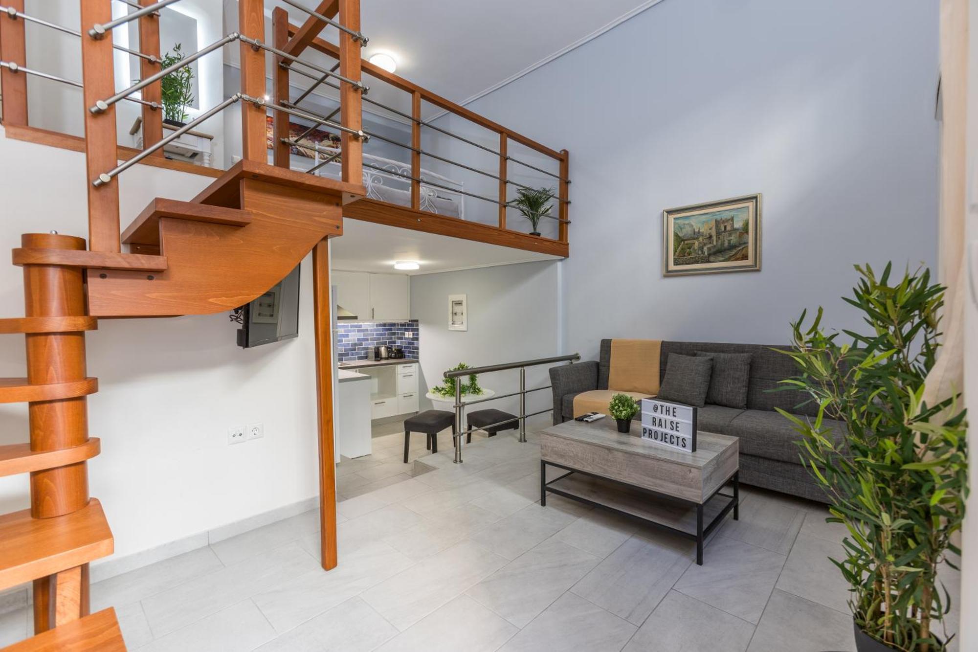Raise Koukaki Urban Lofts Leilighet Athen Eksteriør bilde